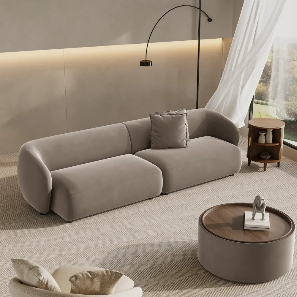 Serenlo Curved Modular Deep Seat Sofa - Exclusivia