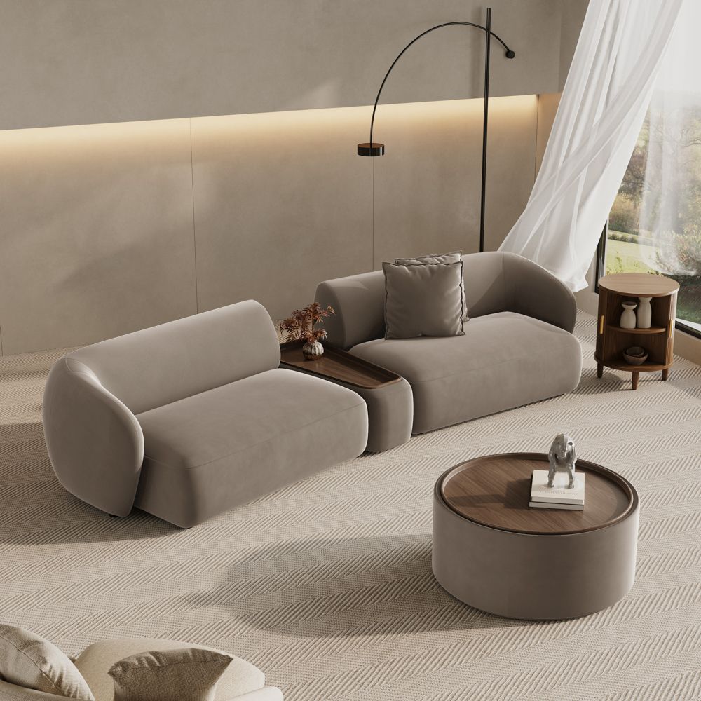 Serenlo Curved Modular Deep Seat Sofa - Exclusivia