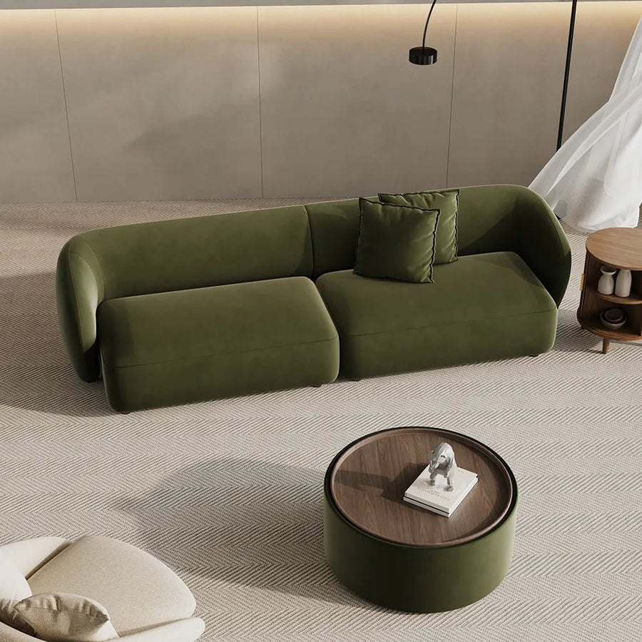 Serenlo Curved Modular Deep Seat Sofa - Exclusivia