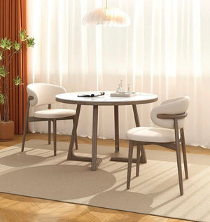 White / Natural Oak