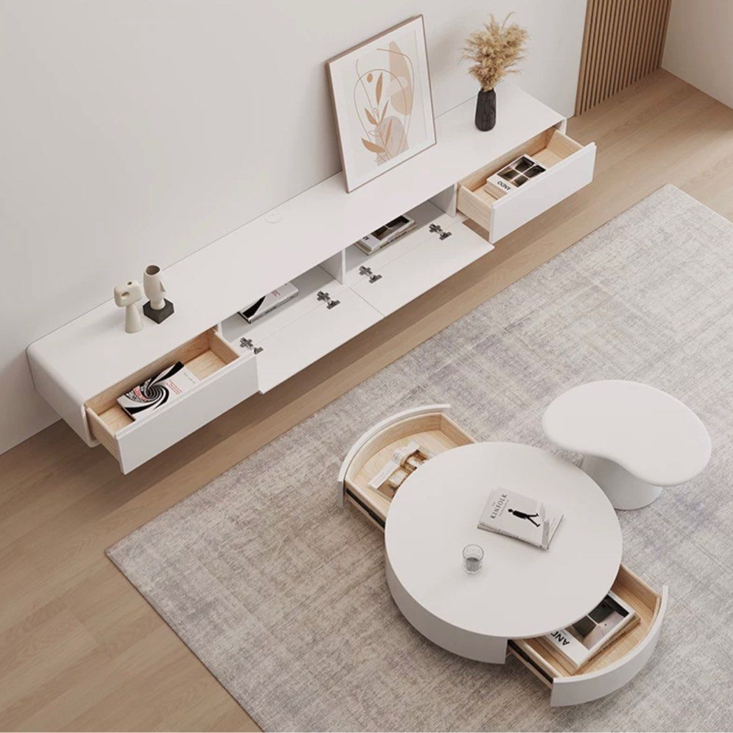 STYRNE Modern Floating TV Console