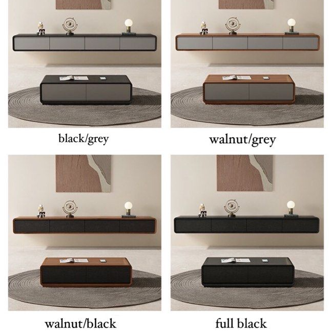 STYRNE Modern Floating TV Console