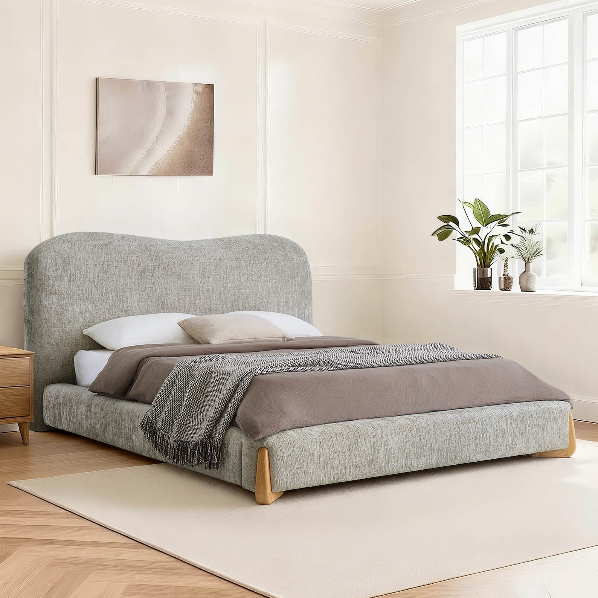 Tavelle Modern Platform Bed