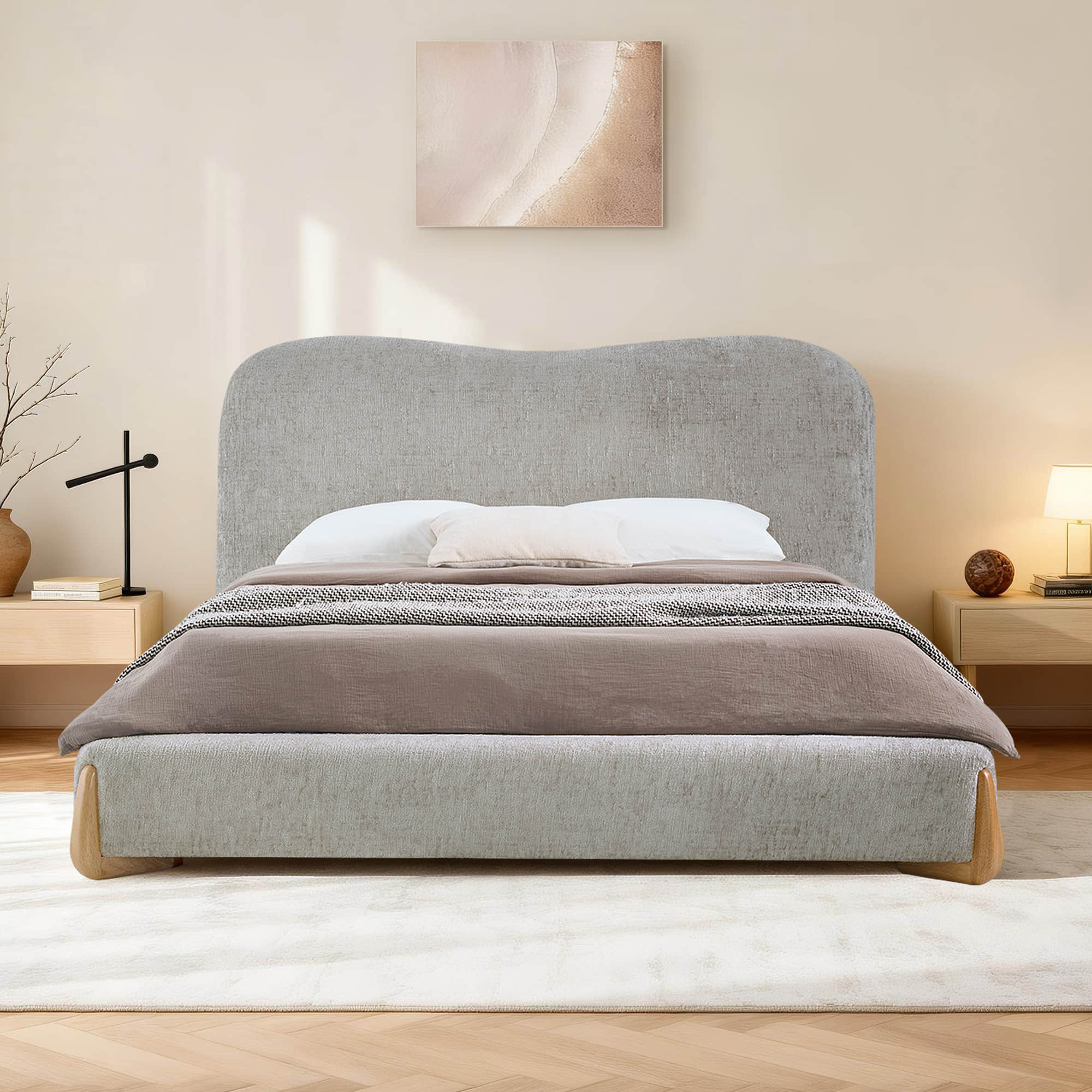 Tavelle Modern Platform Bed