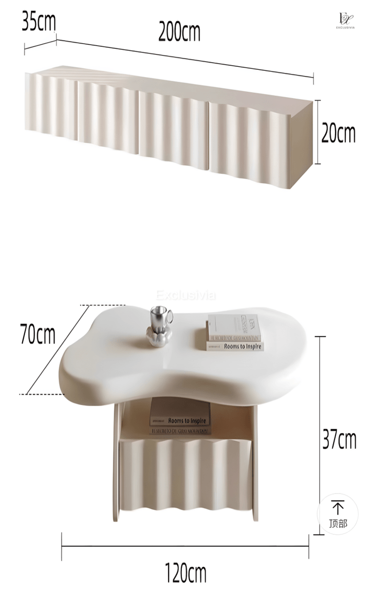 SHURLEY Floating TV Console - Exclusivia