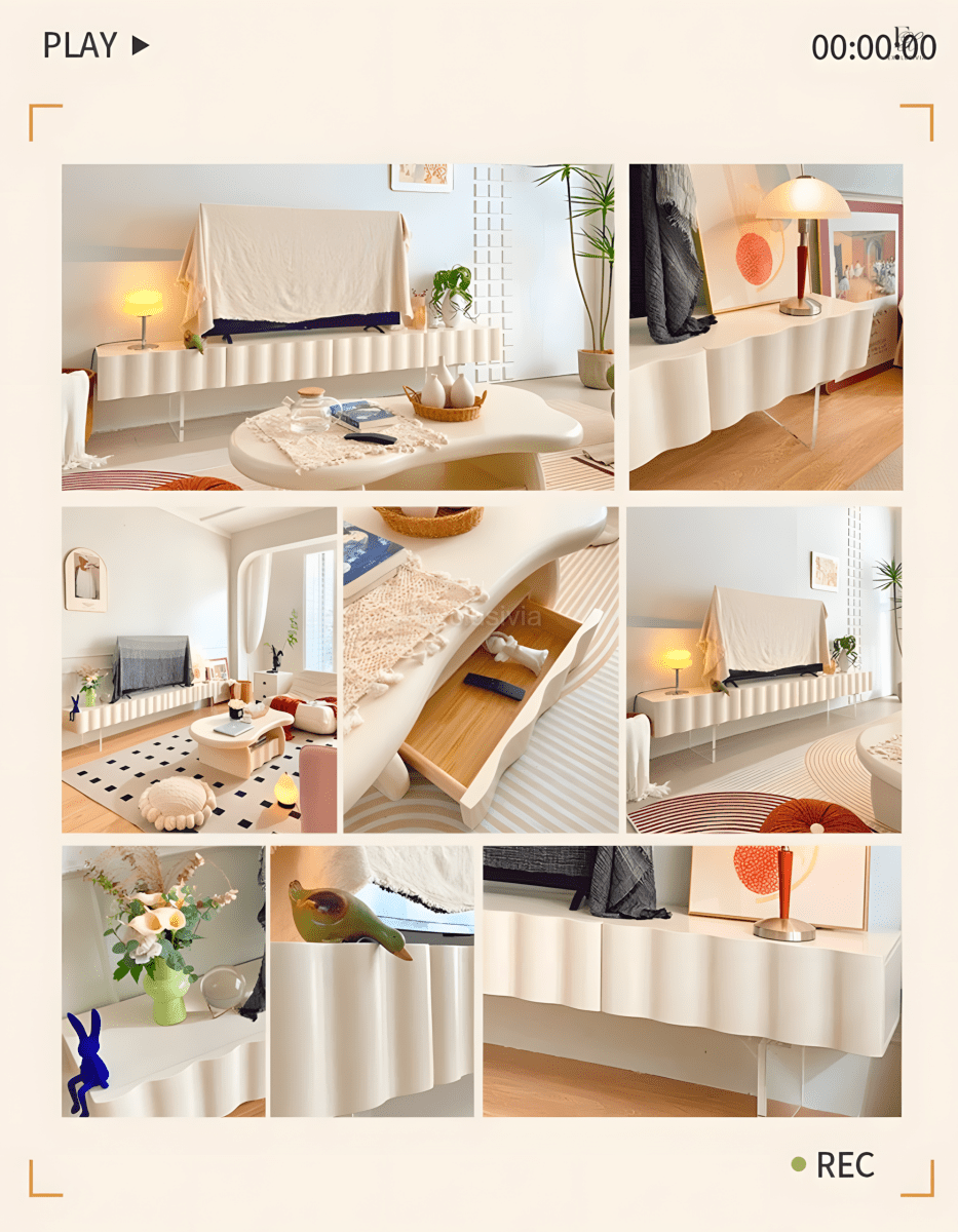 SHURLEY Floating TV Console - Exclusivia