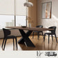 SHYLA Modern Solid Wood Dining Table - Exclusivia