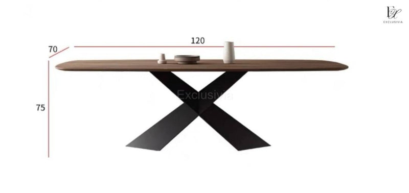 SHYLA Modern Solid Wood Dining Table - Exclusivia