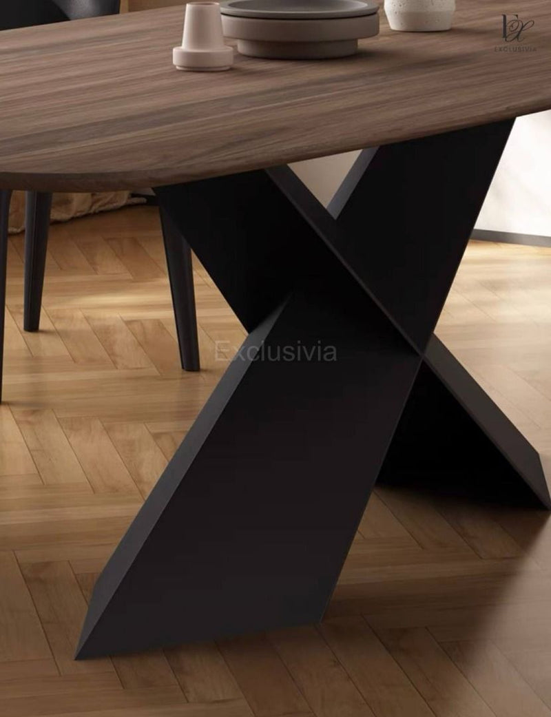 SHYLA Modern Solid Wood Dining Table - Exclusivia