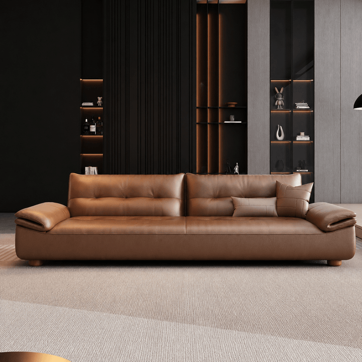 Silas Modern Leathaire Sofa - Exclusivia