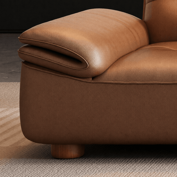 Silas Modern Leathaire Sofa - Exclusivia