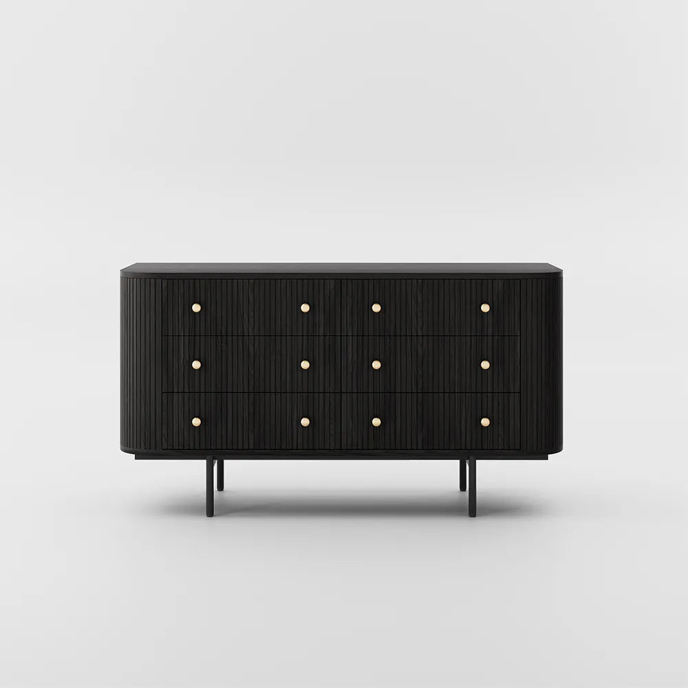 Silva 150 cm Modern 6 - Drawer Dresser - Exclusivia