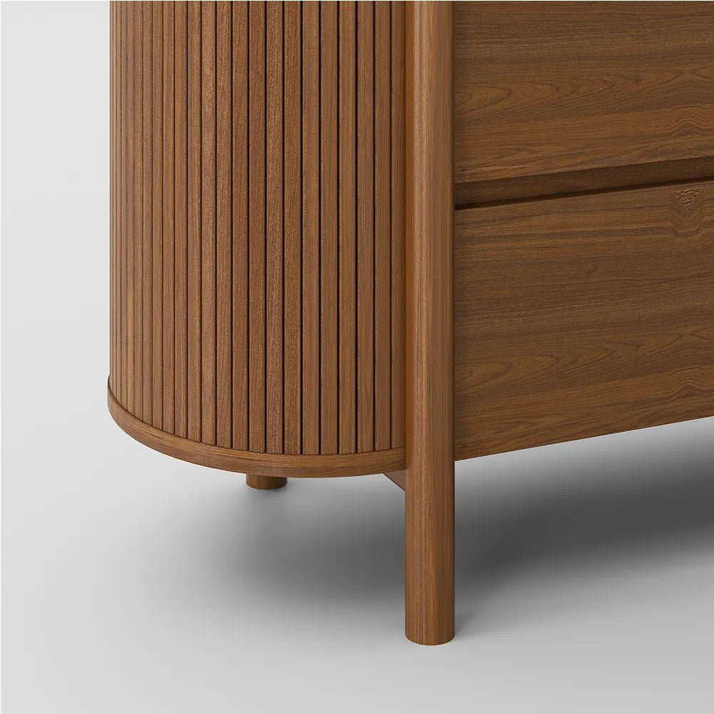 Silva 155 cm Mid - Century 6 - Drawer Dresser - Exclusivia