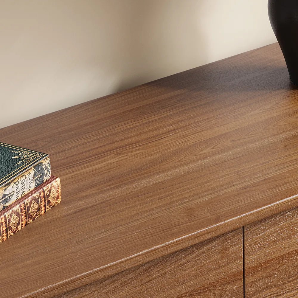 Silva 155 cm Mid - Century 6 - Drawer Dresser - Exclusivia