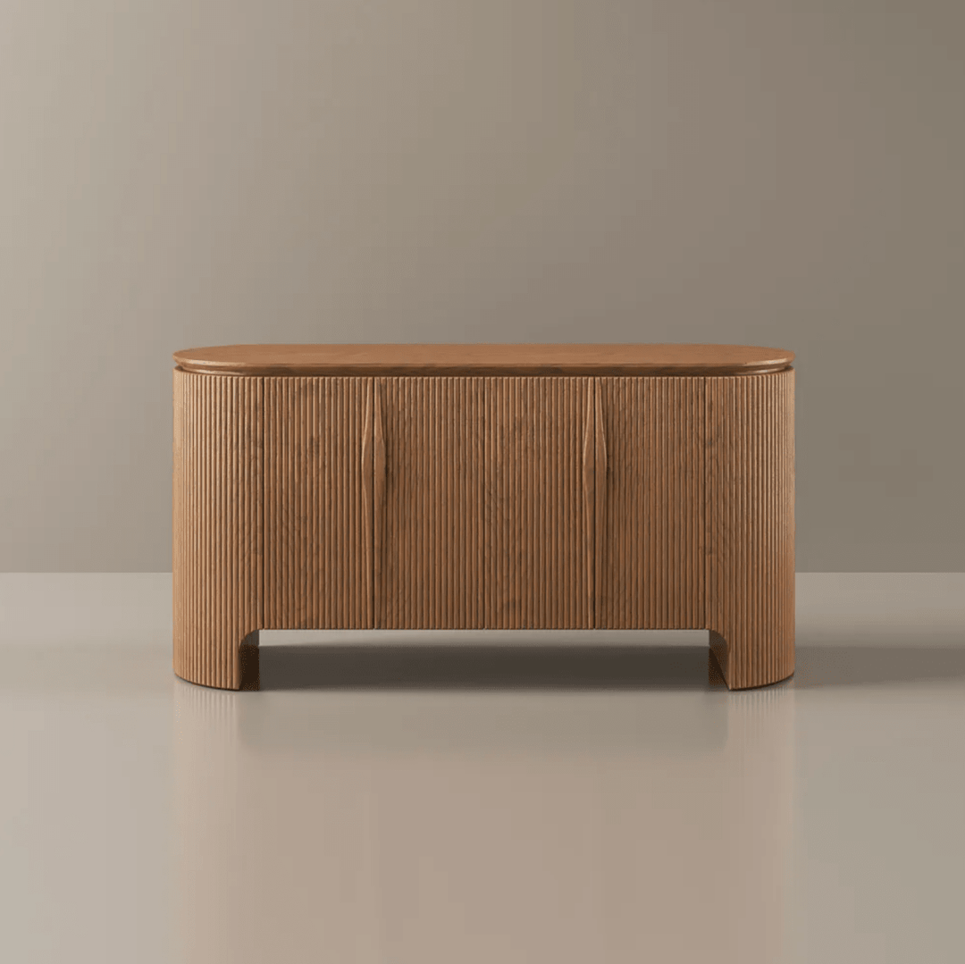 Silva Fluted Cabinet 160 cm - Exclusivia