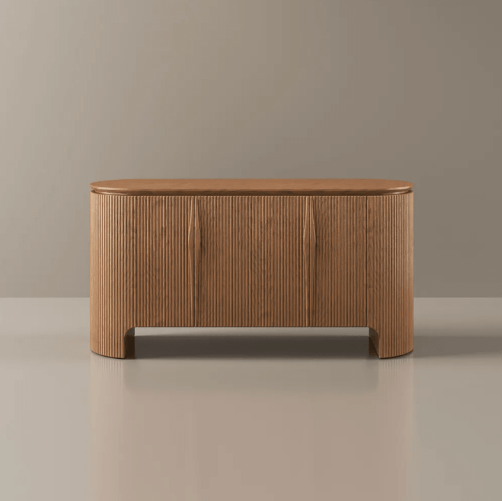Silva Fluted Cabinet 160 cm - Exclusivia