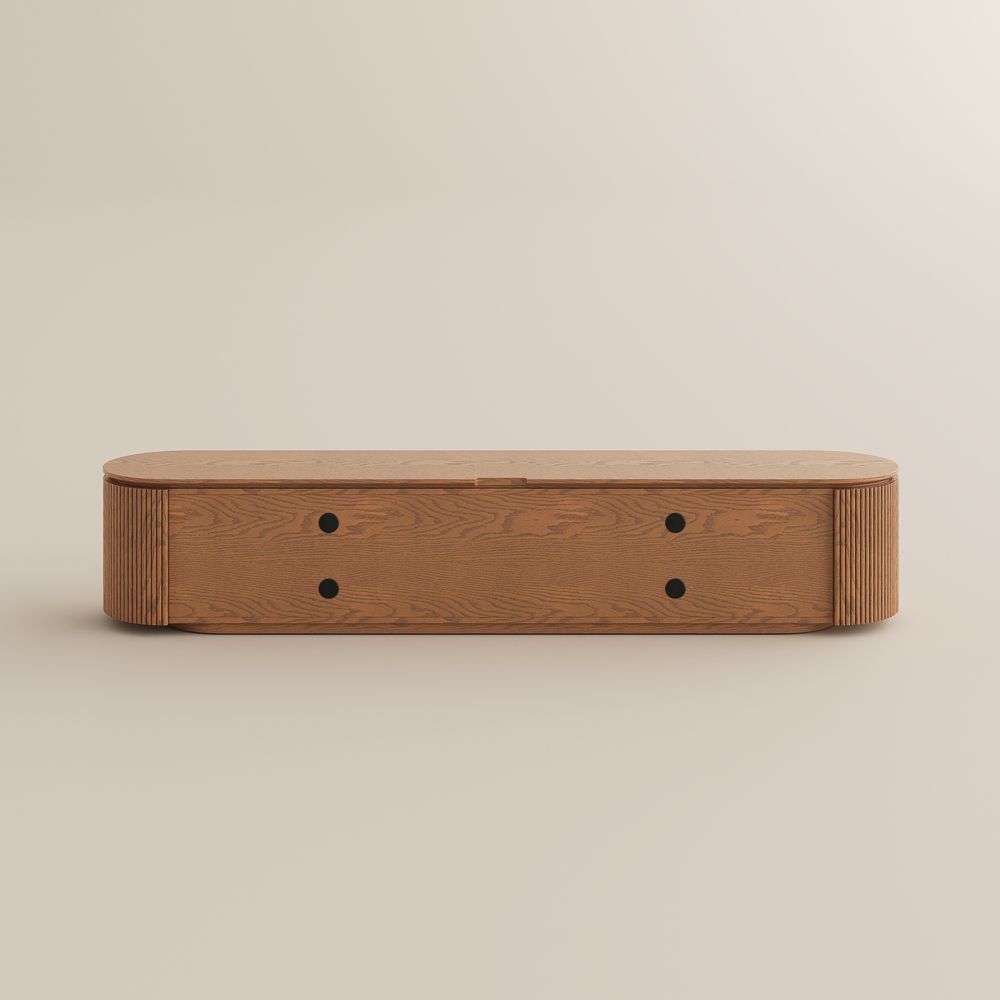 Silva Fluted Media Console - Exclusivia