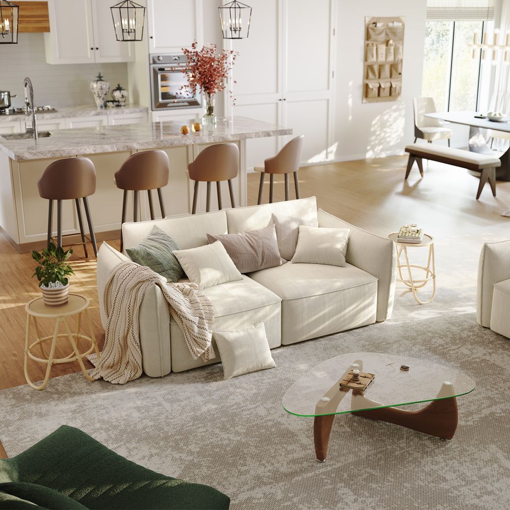 SilvaEase Modular Loveseat - Exclusivia