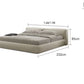 SOFFY Modern Fabric Bedframe - Exclusivia