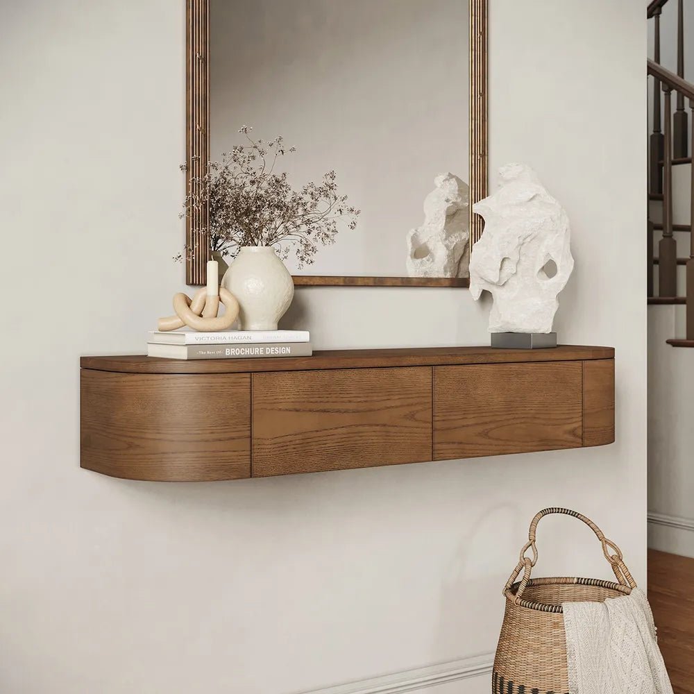 Solace 120 cm Floating Console Table - Exclusivia