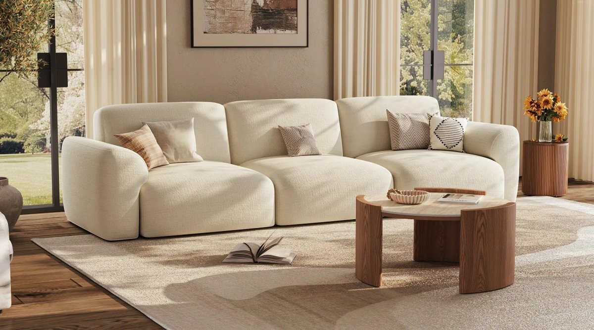 Solara 100 cm Round Matte Coffee Table - Exclusivia