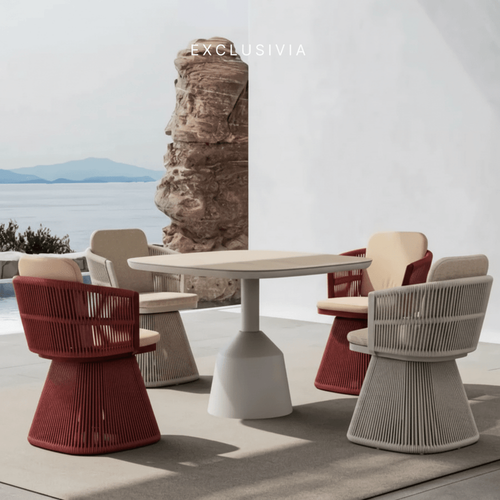 SOLARA Outdoor Rattan Dining Set - Exclusivia