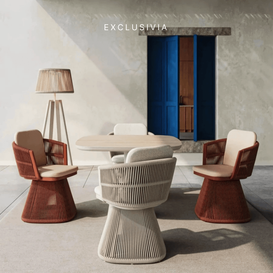 SOLARA Outdoor Rattan Dining Set - Exclusivia
