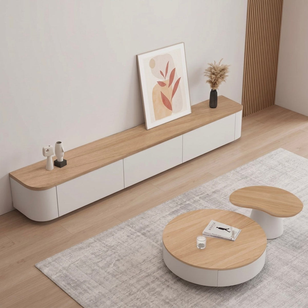 Solas Japandi TV Console - Exclusivia
