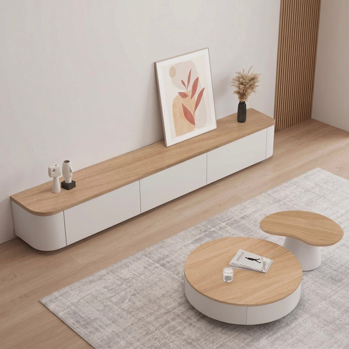 Solas Japandi TV Console - Exclusivia