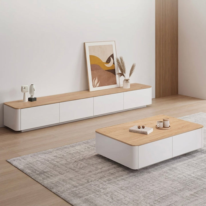 Solas Japandi TV Console - Exclusivia