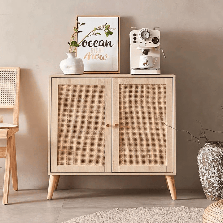 Soleil Rattan Sideboard Cabinet - Exclusivia