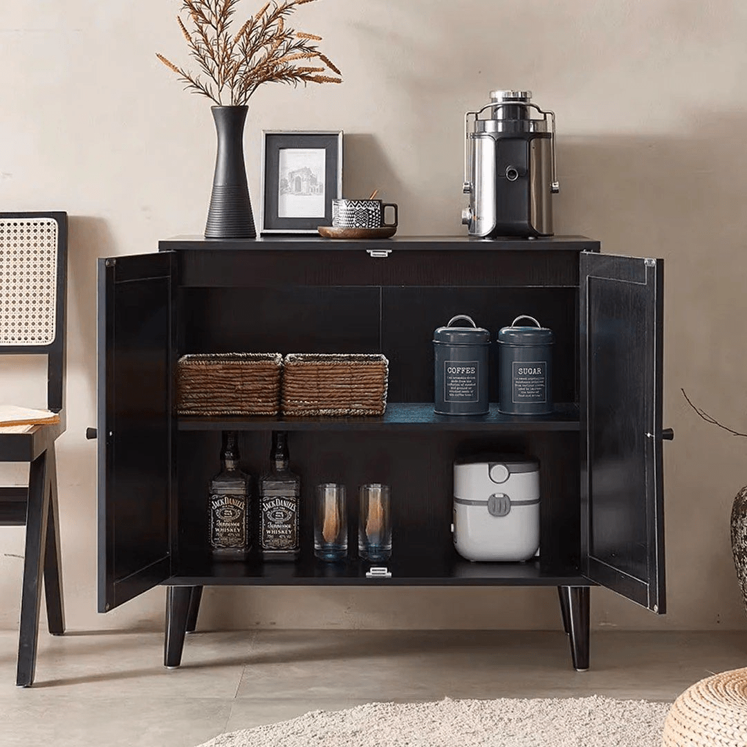 Soleil Rattan Sideboard Cabinet - Exclusivia