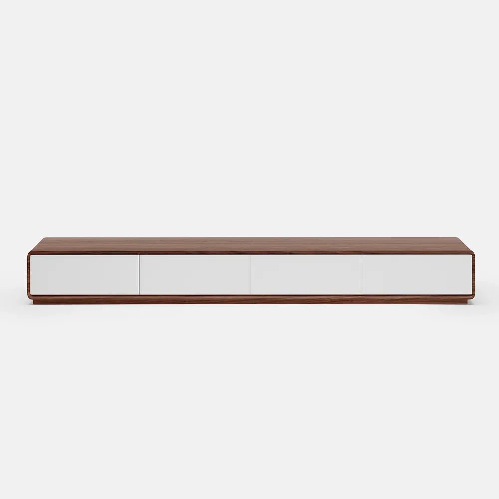Sollin Modern Wood TV Stand - Exclusivia