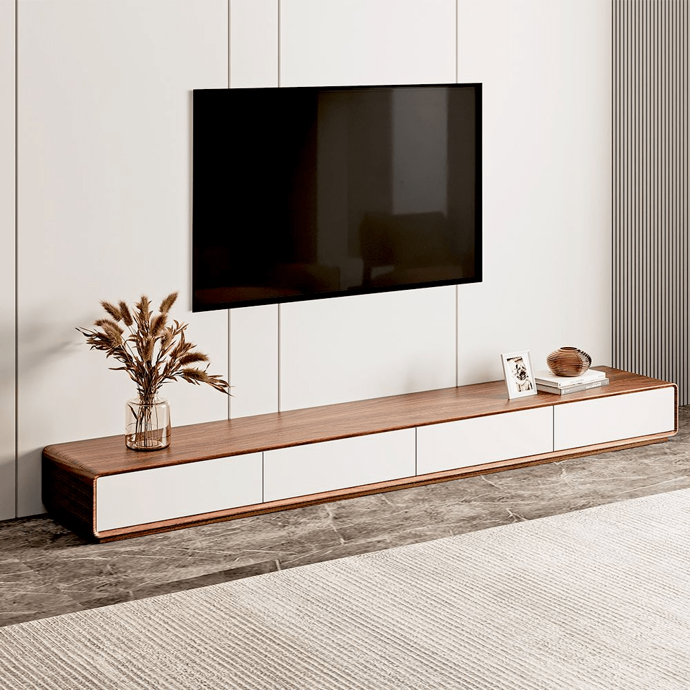 Sollin Modern Wood TV Stand - Exclusivia