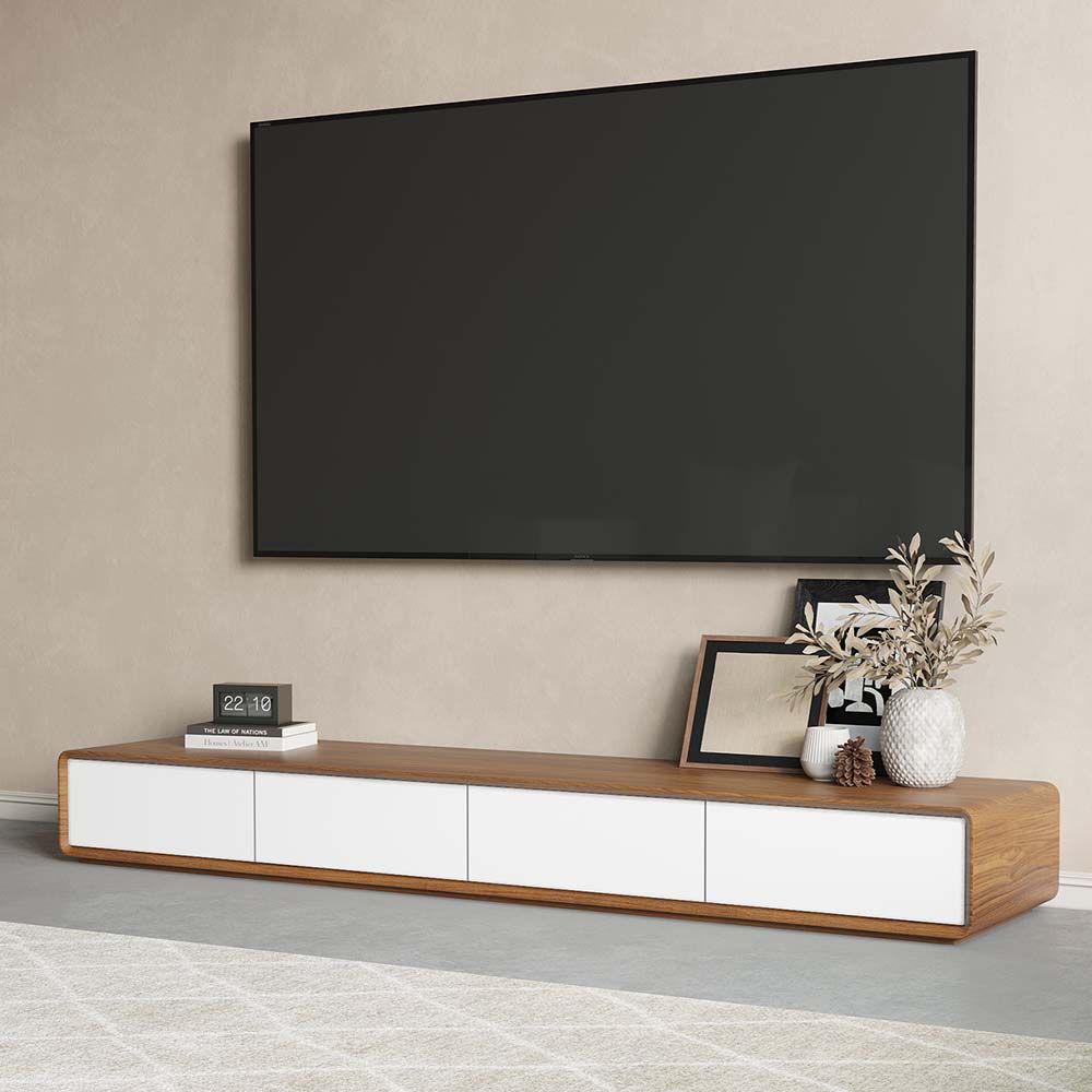 Sollin Modern Wood TV Stand - Exclusivia
