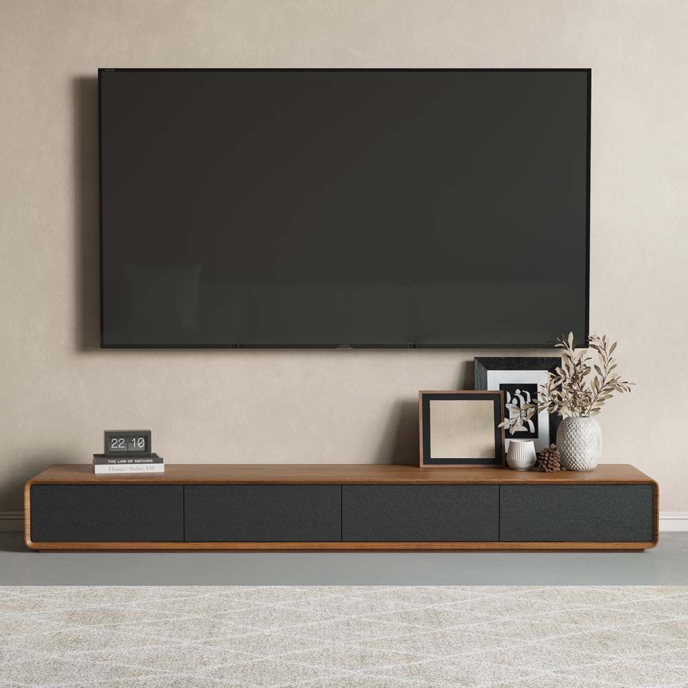 Sollin Modern Wood TV Stand - Exclusivia