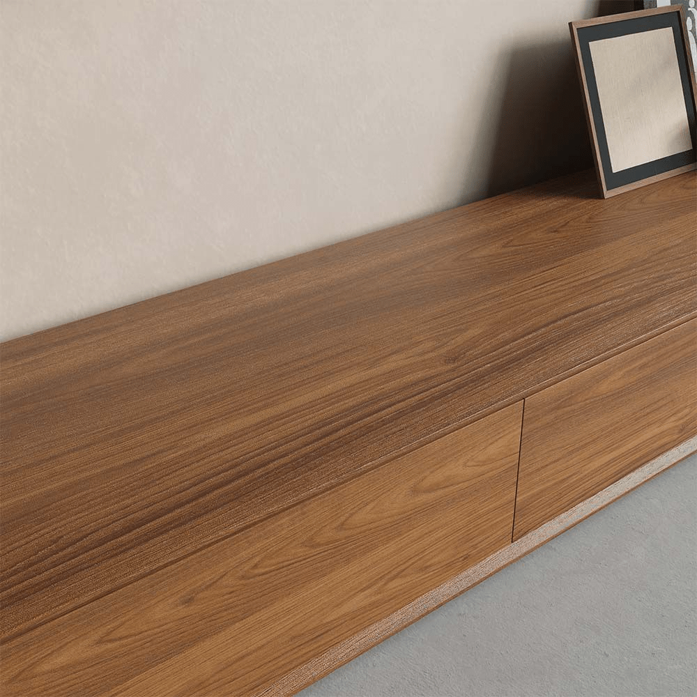 Sollin Modern Wood TV Stand - Exclusivia