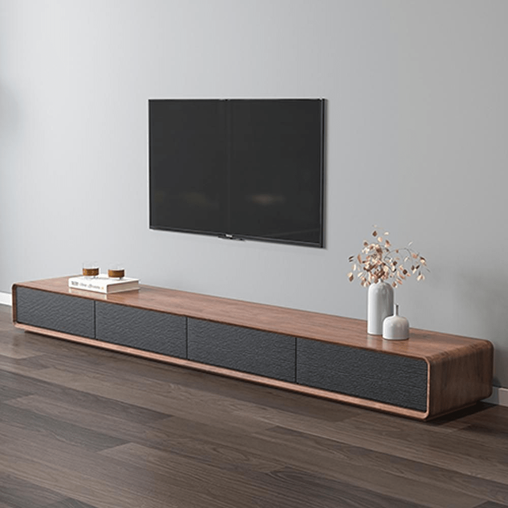 Sollin Modern Wood TV Stand - Exclusivia