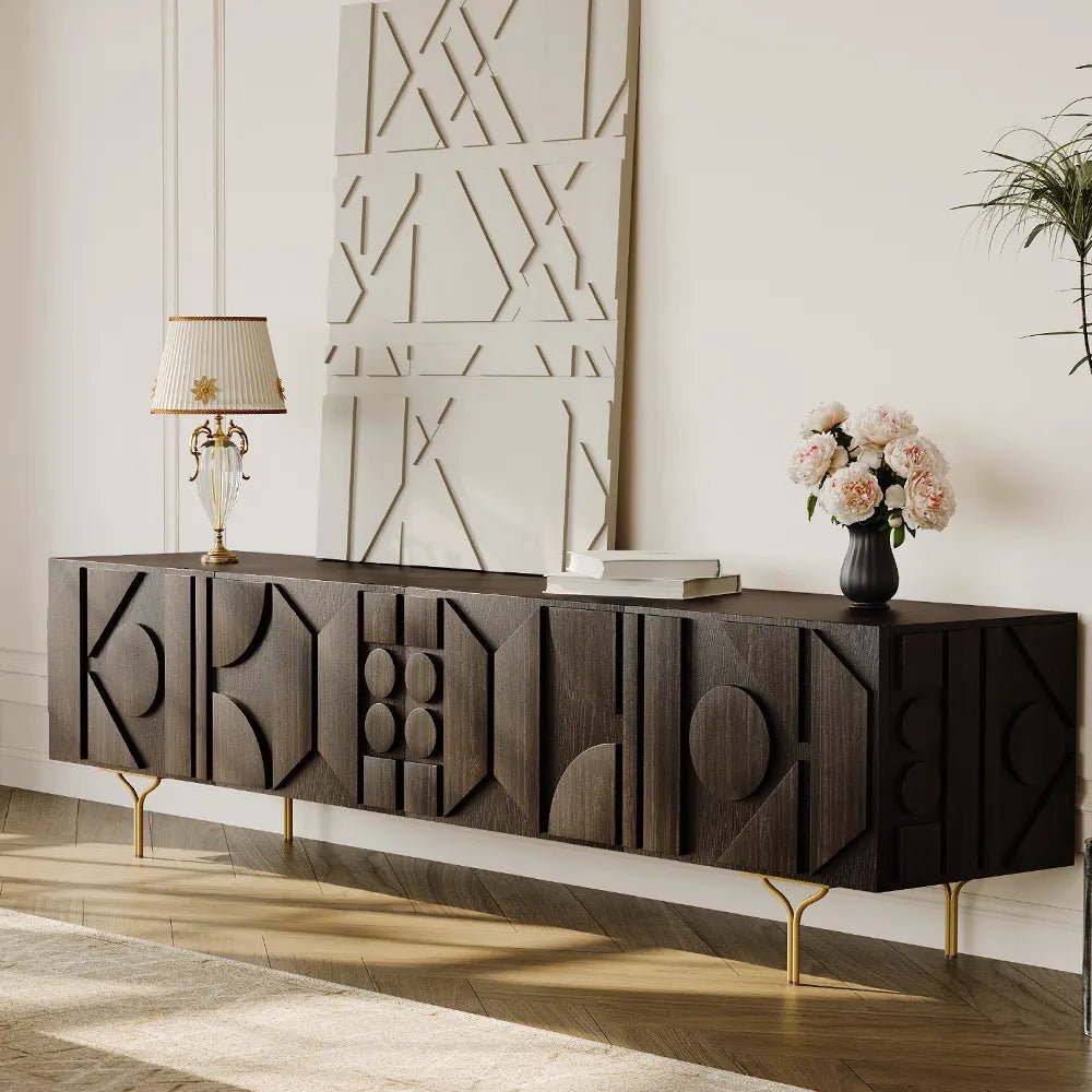 Standard / Smoky / 180cm TV Stand