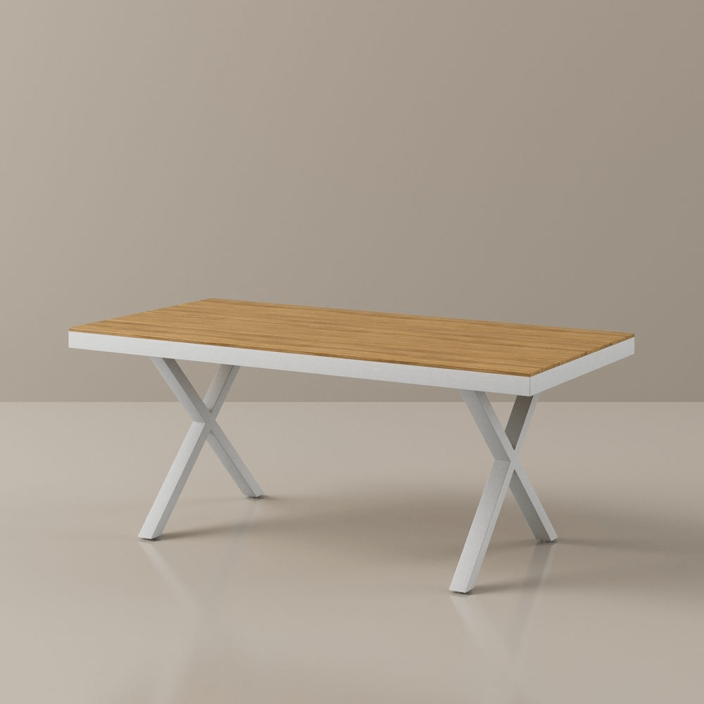 Solterra 180 cm Outdoor Dining Table for 6–8 - Exclusivia