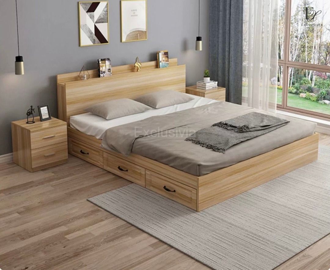 SOMA Japandi Platform Bed - Exclusivia