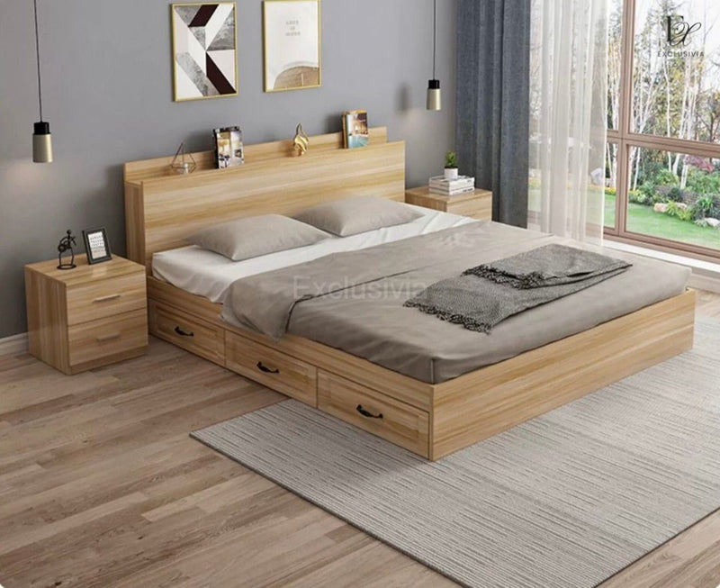 SOMA Japandi Platform Bed – Exclusivia