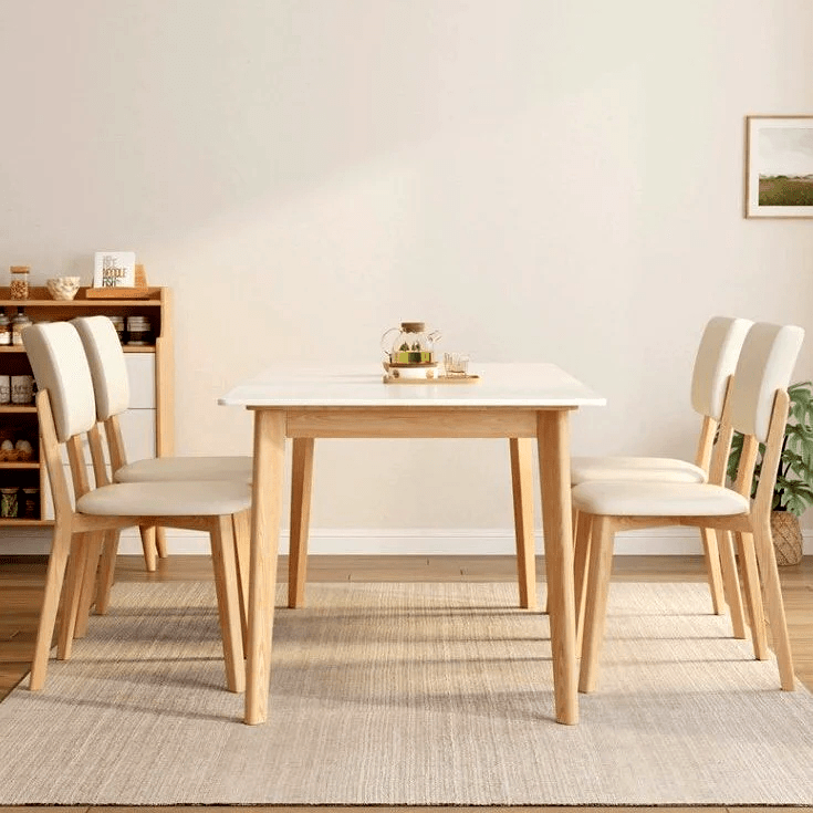 SORA Scandinavian Sintered Stone Dining Table - Exclusivia