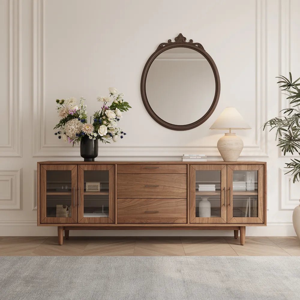 Sorell 200 cm Mid - Century Modern TV Console - Exclusivia