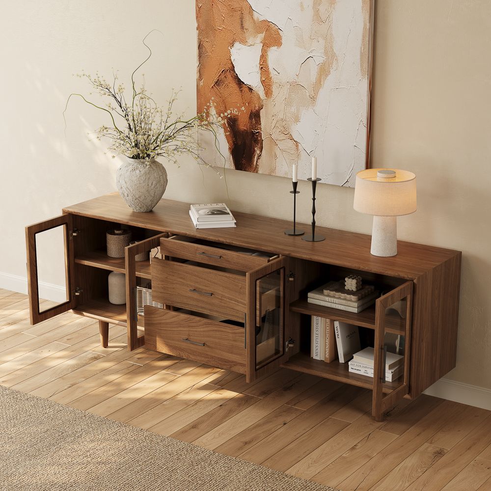 Sorell Mid - Century Modern TV Console - Exclusivia