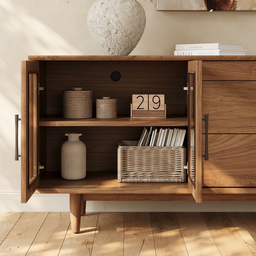 Sorell Mid - Century Modern TV Console - Exclusivia