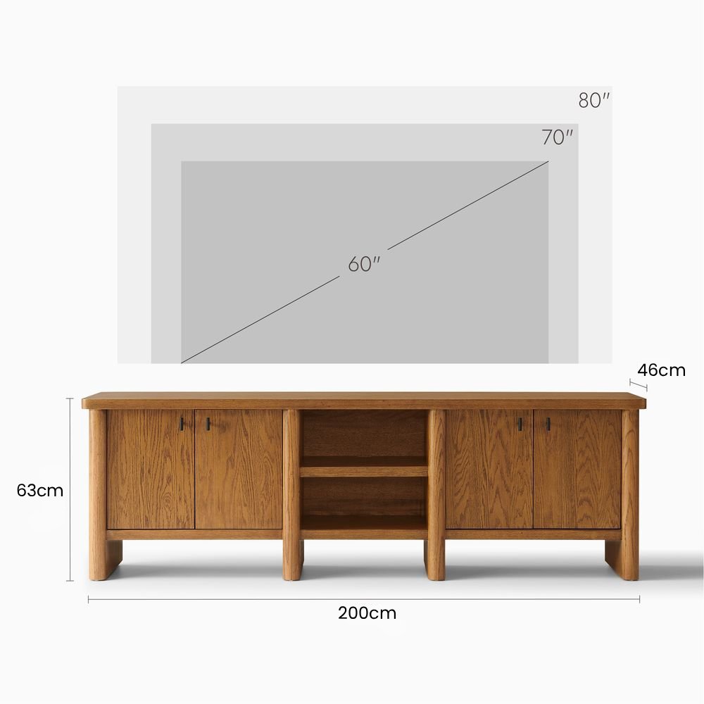 Soren Media Console, 200cm - Exclusivia
