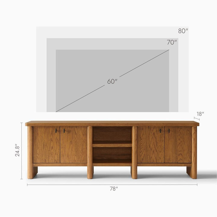 Soren Media Console, 200cm - Exclusivia
