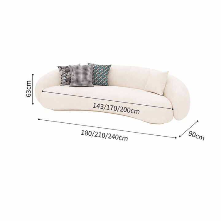 Souli Boucle Cloud Sofa - Exclusivia