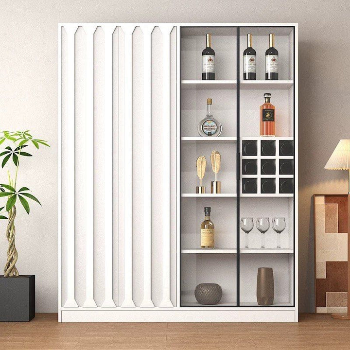 STAVE Modern Solid Wood Wine Cabinet - Exclusivia
